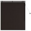 vidaXL Venetiaanse jaloezie Donkerbruin 115 x 130 cm 35 mm