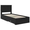 vidaXL Bedframe met lade met hoofdeinde met opslag Bewerkt hout