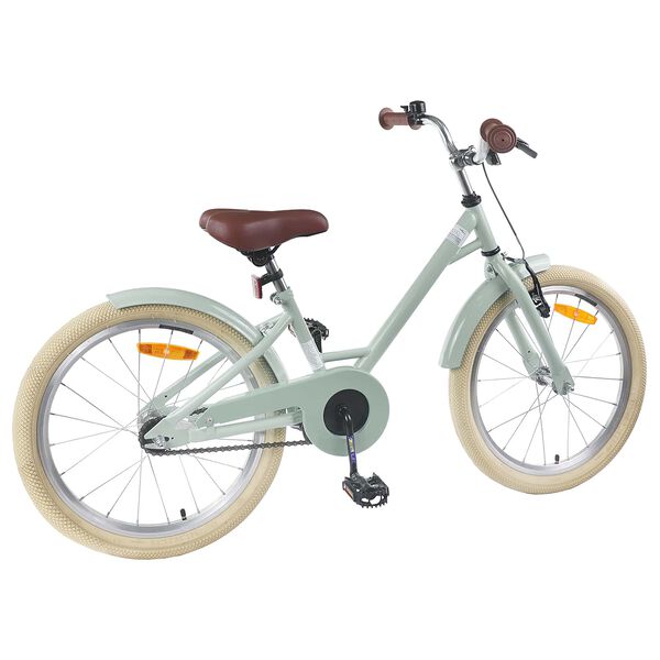 vidaXL Kinderfiets 18 Inch voor 5-7 jaar Lichtgroen