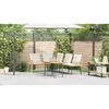 vidaXL Tuin Sofa Set 2 pcs Naturel poly rattan