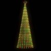 vidaXL LED-kerstboom 688 LEDs kleurrijk 300 cm
