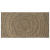 vidaXL Vloerkleden Naturel en Zwart 60 x 110 cm Jute