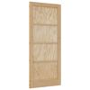vidaXL Binnendeur Naturel 86 x 198,5 cm Multiplex