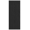 vidaXL Boekenkast Zwart Eiken 40 x 30 x 77 cm Bewerkt hout