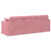 vidaXL Bank Roze 228 x 78 x 80 cm Fluweel
