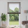 vidaXL Venetiaanse Blind Donkerbruin met Patroon 213 x 110 cm PVC