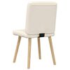 vidaXL Eetkamerstoelen 2 st linnen