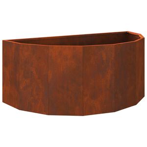 vidaXL Plantenbak Roestig 90 x 45 x 35 cm Cortenstaal