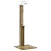 vidaXL Buitendouche Naturel 75 x 76 x 217 cm Ge&iuml;mpregneerd grenenhout