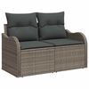 vidaXL Tuin Sofa Set 6 pcs Grijs