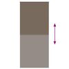 vidaXL Rolgordijn verduisterend 84,4 x 230 cm stofbreedte 80 cm koffiebruin