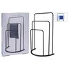 Bathroom Solutions Handdoekenrek staand 49,5x75 cm metaal zwart