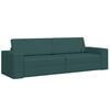 vidaXL Slaapbank Donkergroen 245 x 78 x 77 cm Stof