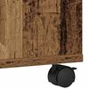 vidaXL Printerstand met opslag Oud hout 41 x 32 x 48 cm Bewerkt hout