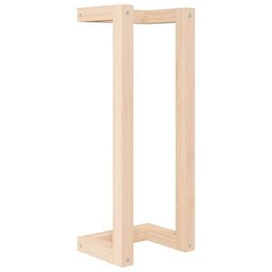 vidaXL Handdoekenrek 23x18x60 cm massief grenenhout