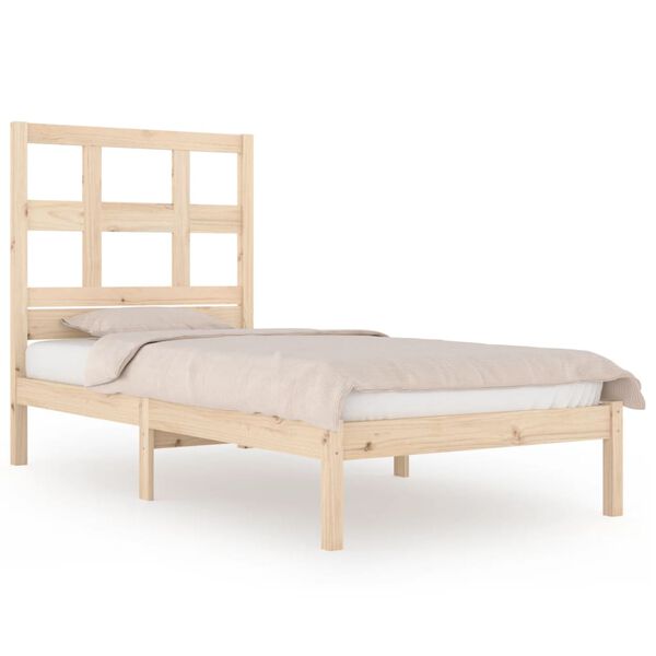 vidaXL Bedframe zonder matras massief grenenhout 90x200 cm