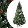 vidaXL Kunstkerstboom met scharniersysteem 270 cm PVC