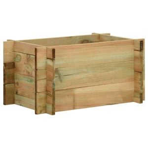 vidaXL Plantenbak 40 cm ge&iuml;mpregneerd grenenhout