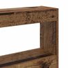 vidaXL Hoofdbord met plank Oud Hout 200 x 17 x 102 cm Bewerkt hout