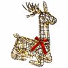 vidaXL 3D Kerst Rendier LOVIISA 140 LED's Warmwit 55 x 22 x 63 cm