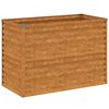 vidaXL Verhoogde tuinbak 100x50x69 cm cortenstaal