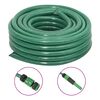 vidaXL Tuinslang met koppelingsset 0,9'' 100 m PVC groen