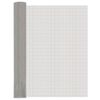vidaXL Gaas Scherm 80 x 1000 cm 8 Mesh RVS 201 Zilverkleurig