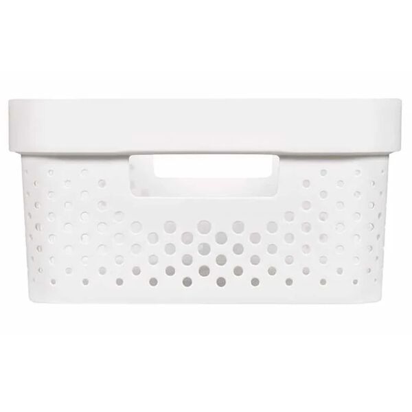 Curver Opbergboxen 4 st Infinity met deksel 11 L + 17 L wit