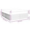 vidaXL Boxspring met matras fluweel donkergroen 180x200 cm