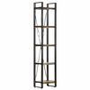 vidaXL Boekenkast met 5 schappen 40x30x180 cm massief gerecycled hout