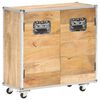 vidaXL Dressoir met 2 deuren 70x30x69 cm massief mangohout