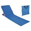 HI Strandmat stoel opvouwbaar PVC blauw