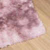 vidaXL Hoogpolig vloerkleed NAVARRA 240x340 cm polyester stoffig roze