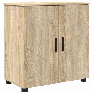 vidaXL Badkamer Kast met opslag Sonoma Eiken 61 x 35 x 64 cm