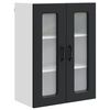 vidaXL Vaatwasserpaneel Kalmar Zwart 60 x 31 x 80 cm Bewerkt hout