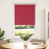 vidaXL Rolgordijn verduisterend 70x150 cm stofbreedte 65,7 cm rood