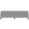 vidaXL Boxspringbed Lichtgrijs 180 x 200 cm Stof