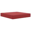 vidaXL Buiten bankkussen 2 pcs Wijnrood Polyester
