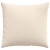 vidaXL Sofa Kussens 2 stuks Beige 45 x 45 cm Stof