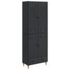vidaXL Kastenset 2 pcs 66 x 34,5 x 95 cm Bewerkt hout