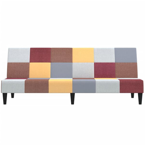 vidaXL Slaapbank 2-zits stof