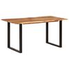 vidaXL Eettafel 154x80x76 cm massief acaciahout