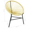 vidaXL Tuinstoel Acapulco poly rattan beige