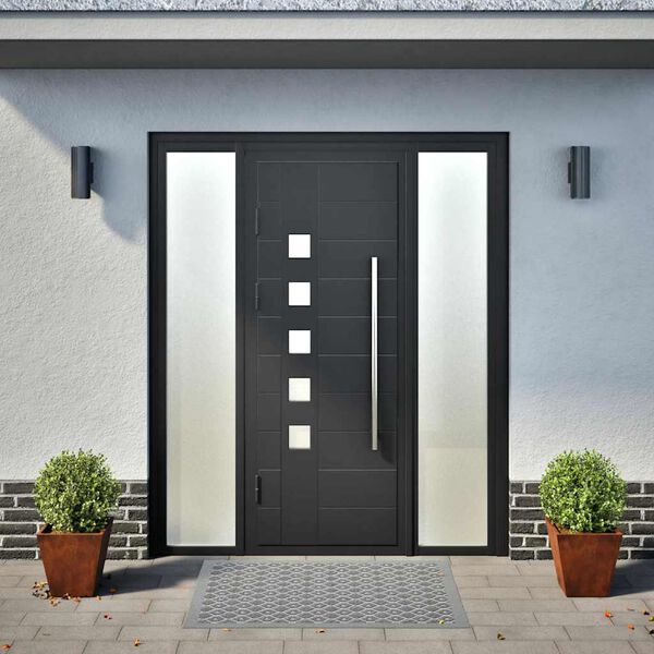 vidaXL Plantenbakken 2 st 30x30x30 cm weervast staal