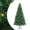 vidaXL Kunstkerstboom Groen 300 cm PVC en Metaal en Plastic