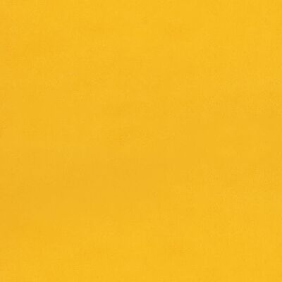 vidaXL Slaapbank 2-zits met 2 kussens fluweel geel