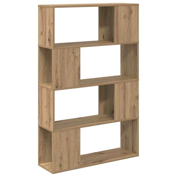 vidaXL Tv-meubelset Wandgemonteerd Bruin 80 x 24 x 125 cm Bewerkt hout