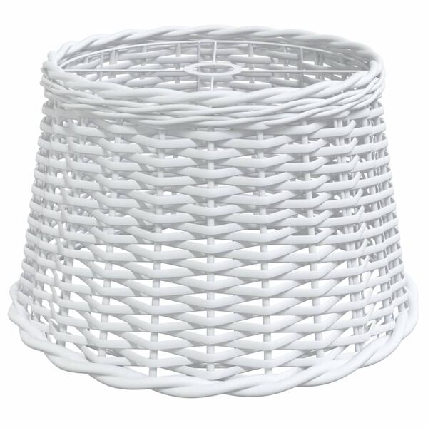 vidaXL Plafondlampenkap &Oslash;45x28 cm wicker wit