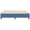 vidaXL Platform bedframe Blauw 180 x 200 cm Katoen Stof