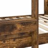 vidaXL Bunk Bed voor Kinderen Gerookt eiken 100 x 200 cm Bewerkt hout
